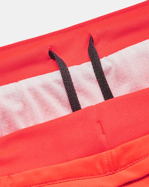 Women's UA Fly-By Elite 3'' Shorts, Red, pdpMainDesktop image number 6